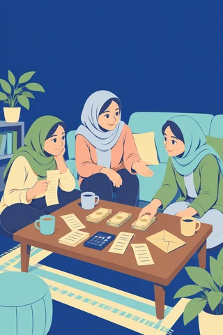تقسیم عادلانه هزینه‌ها با هم‌خانه‌ای‌ها