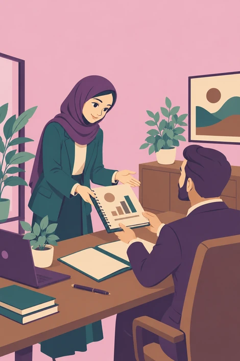 درخواست افزایش حقوق با اعتمادبه‌نفس